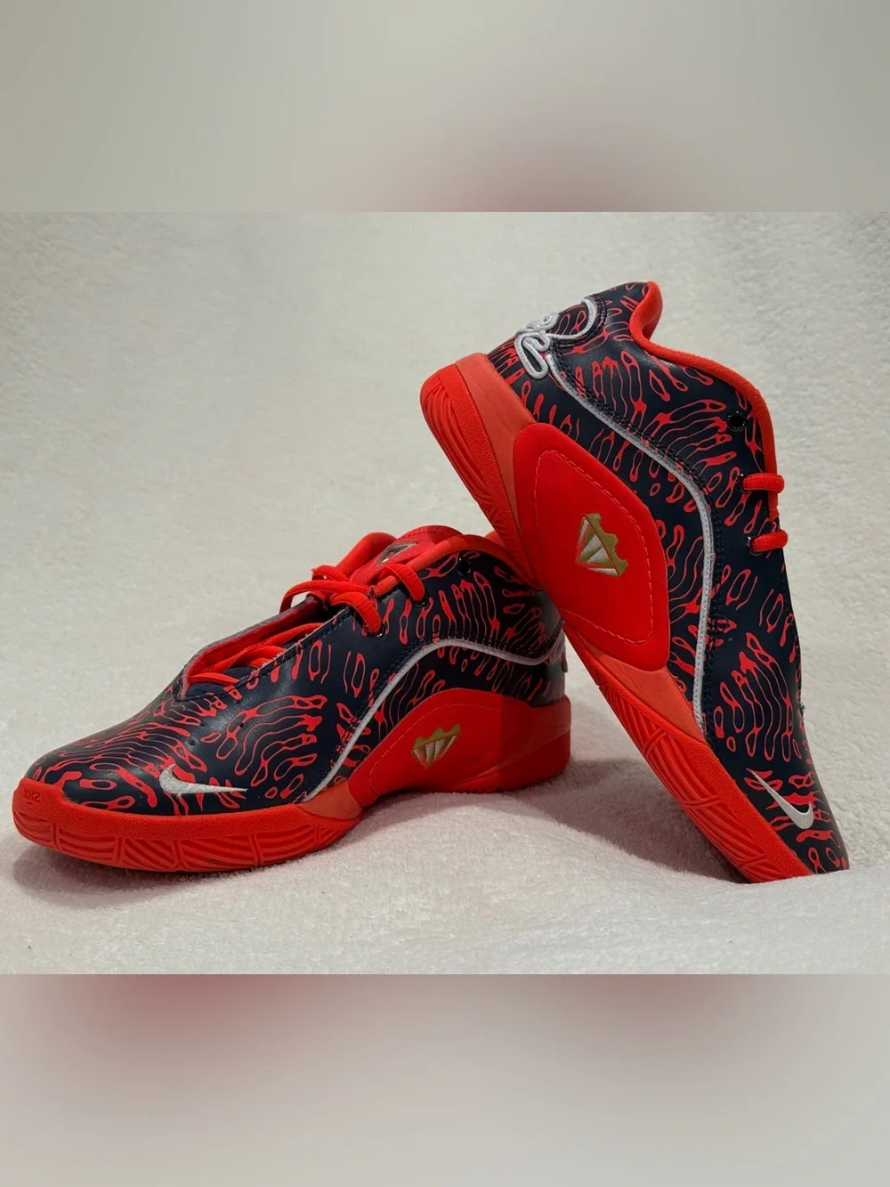 Nike Kids Lebron 22 GS Bright Crimson Obsidian